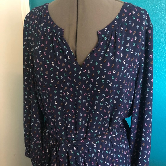 Talbots midi anchor dress - Picture 2 of 3